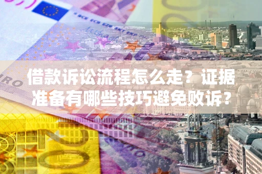 济南借款诉讼流程怎么走？证据准备有哪些技巧避免败诉？
