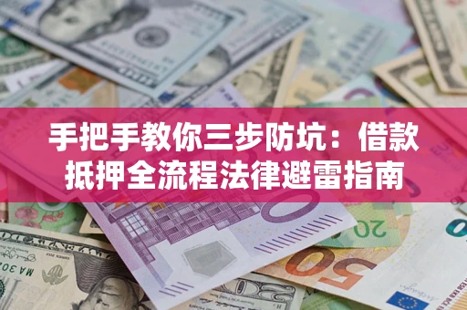 济南手把手教你三步防坑：借款抵押全流程法律避雷指南