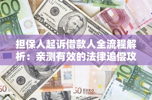 济南担保人起诉借款人全流程解析：亲测有效的法律追偿攻略