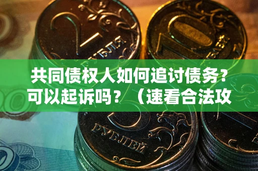 济南共同债权人如何追讨债务？可以起诉吗？（速看合法攻略）